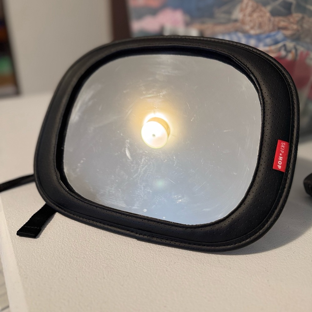 Skip Hop Baby Car Mirror, Style Driven, Black